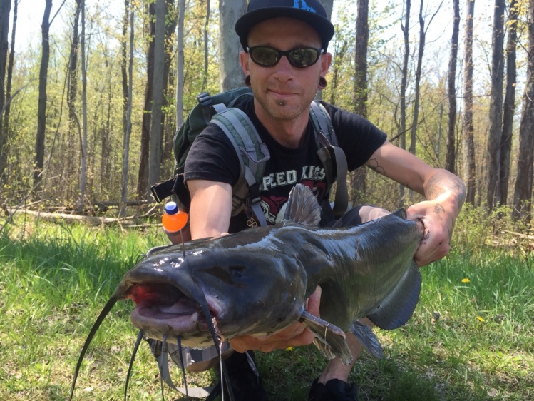 Fly-fishing Picture of Catfish shared by Nate Adams – Fly dreamers