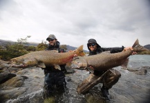 Juan Manuel Biott 's Fly-fishing Picture of a King salmon – Fly dreamers 