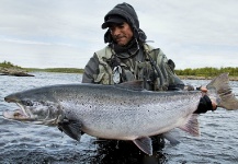  Foto de Pesca con Mosca de Salmón del Atlántico compartida por Fin Chasers Magazine – Fly dreamers