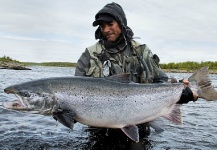 Fly-fishing Picture of Atlantic salmon shared by Fin Chasers Magazine – Fly dreamers