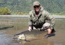  Gran Situación de Pesca con Mosca de Spring Salmon– Foto por Claudio Burmeister en Fly dreamers