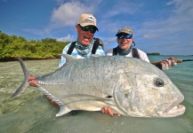 Fly-fishing Pic of Giant Trevally shared by Jako Lucas | Fly dreamers 