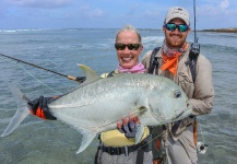 Fly-fishing Pic of Giant Trevally shared by Jako Lucas – Fly dreamers 