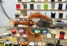 Fly-tying for Largemouth Bass - Picture by Kevin Boddy 