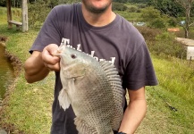 Humberto Oliveira 's Fly-fishing Image of a Nile Tilapia – Fly dreamers 