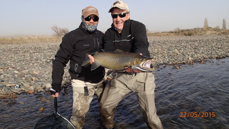 Trucha Marrón residente del Limay Medio