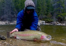 Brett Macalady 's Fly-fishing Catch of a Rainbow trout – Fly dreamers 