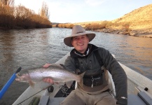 Leonel  Madeja 's Fly-fishing Pic of a Rainbow trout – Fly dreamers 