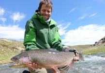 Breno Ballesteros 's Fly-fishing Picture of a Rainbow trout – Fly dreamers 