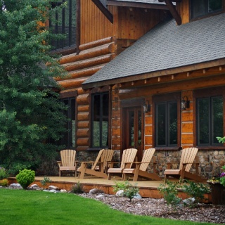 Luxury log lodge on 1800 acres and 3.5 miles of the Big Hole River in Montana