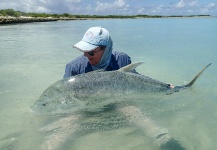  Fotografía de Pesca con Mosca de Giant Trevally - GT por Jako Lucas – Fly dreamers 