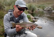 Esteban Psenda 's Fly-fishing Catch of a Rainbow trout – Fly dreamers 
