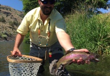 Fly-fishing Photo of Rainbow trout shared by Jason Wall – Fly dreamers 