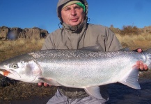 Steelhead en el Rio Santa Cruz, Patagonia Argentina