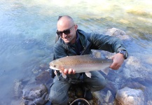 Nume Prenume 's Fly-fishing Catch of a Rainbow trout – Fly dreamers 