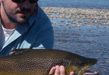  Foto de Pesca con Mosca de Trucha marrón compartida por Cristian Luchetti – Fly dreamers