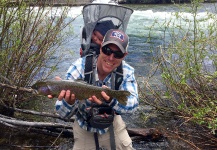 Fly-fishing Picture of Rainbow trout shared by Eric Stollar – Fly dreamers