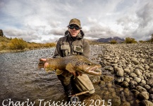  Imagen de Pesca con Mosca de Trucha marrón compartida por Carlos Trisciuzzi – Fly dreamers