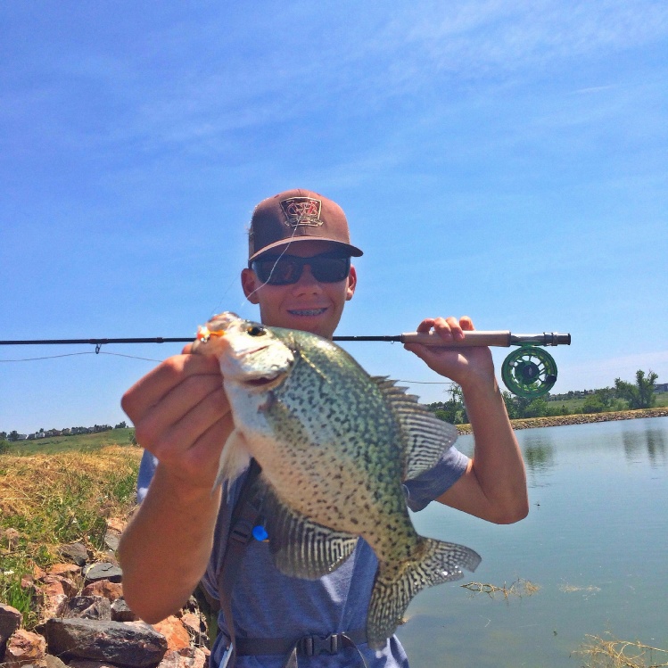 First crappie:)