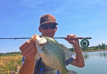 Fly-fishing Photo of speckled bass shared by Max Sisson – Fly dreamers 