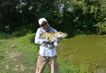 Juan Piki Buceta Buceta 's Fly-fishing Photo of a Arapaima – Fly dreamers 