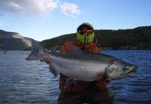 Fly-fishing Image of Spring Salmon shared by Pristine Waters Patagonia – Fly dreamers