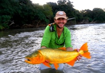 Fly-fishing Photo of Golden Dorado shared by Pablo Nicolás Chapero – Fly dreamers 