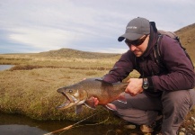  Foto de Pesca con Mosca de Trucha de arroyo o fontinalis compartida por Juan Manuel Biott – Fly dreamers