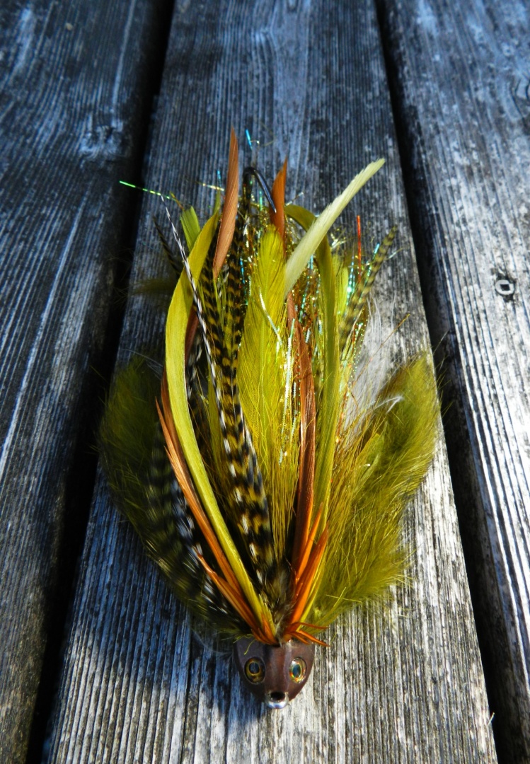 Green mamba. Best fly for lings.