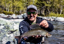 Alexander Lexén 's Fly-fishing Photo of a Grayling – Fly dreamers 