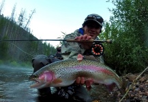 Daniel Macalady 's Fly-fishing Picture of a Rainbow trout – Fly dreamers 