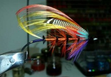 Fly-tying for Parr - Photo by Ignacio Silva – Fly dreamers 