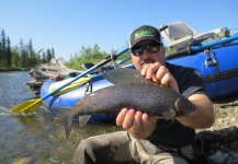Brad Stitzel 's Fly-fishing Photo of a Grayling – Fly dreamers 