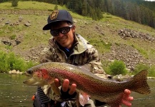 Daniel Macalady 's Fly-fishing Pic of a Rainbow trout – Fly dreamers 