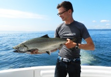 Colton Graham 's Fly-fishing Catch of a King salmon – Fly dreamers 
