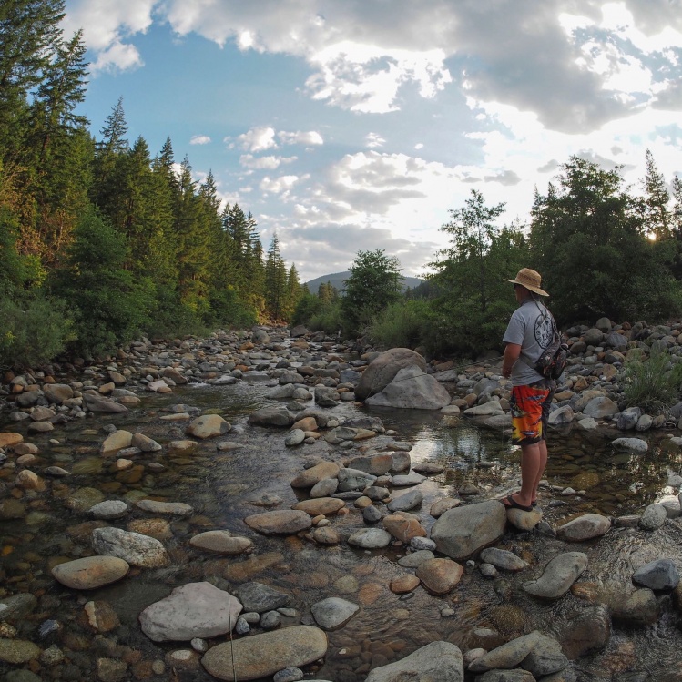 Photo cred: Ben Engle low water small stream fishing on the Upper Sacramento River.