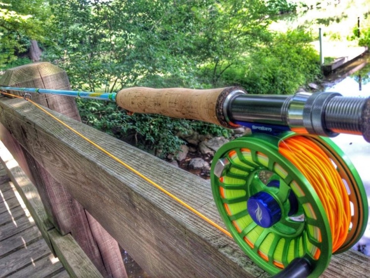 Did a little Fly-Carpin on the New Rod and Reel today. I couldn't be any happier with this set up from the Allen Kraken and Rock River Rods "Lug Pro", to the Scientific Anglers Titan Taper Line