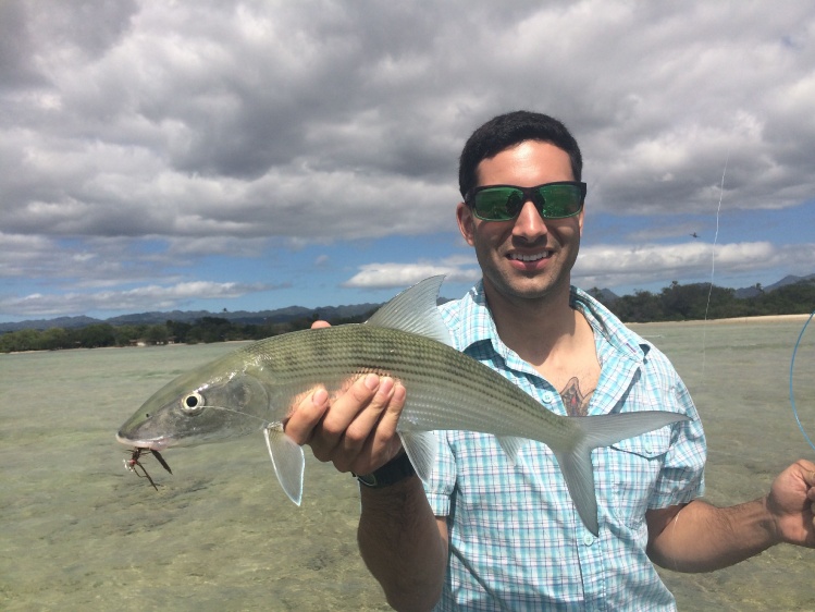 First Bonefish ever!  Hickham AFB, HI.