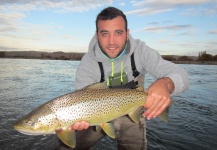 Leandro Della Gaspera 's Fly-fishing Picture of a Brown trout – Fly dreamers 