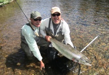 Atlantic salmon Fly-fishing Situation – Len Handler shared this Pic in Fly dreamers 