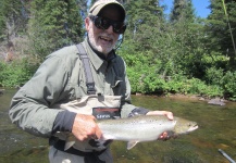Fly-fishing Photo of fall salmon shared by Len Handler – Fly dreamers 