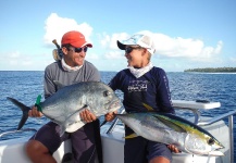 Alphonse Island Fishing News - Week 3: 15 – 22 October 2014 – Grand Slam, Milkfish, Triggerfish, Permit, GT’s, Sailfish and Wahoo!
