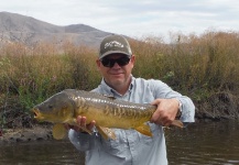 D.R. Brown 's Fly-fishing Photo of a Carp – Fly dreamers 