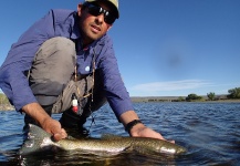  Foto de Pesca con Mosca de Trucha arcoiris compartida por Andes Drifters – Fly dreamers