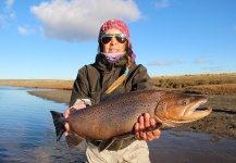  Imagen de Pesca con Mosca de Sea-Trout (Trucha Marrón Anádroma) por Rodrigo Andrade Bussard – Fly dreamers