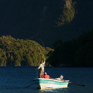 Yelcho lake fishing -  Yelcho en la Patagonia Lodge