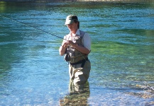 Impressive Fly-fishing Situation of Rainbow trout shared by Claudio Herrero 