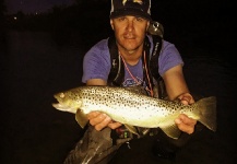 Greg Rieben 's Fly-fishing Image of a Brown trout – Fly dreamers 