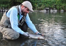 Tomasz Talarczyk 's Fly-fishing Pic of a Brown trout – Fly dreamers 