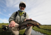  Fotografía de Pesca con Mosca de Trucha de arroyo o fontinalis por Juan Manuel Biott – Fly dreamers 